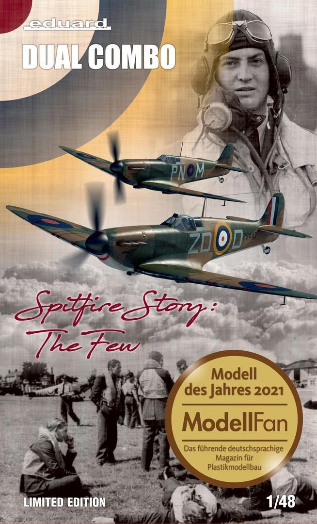 [Limited Edition Dual Combo] "Spitfire Story: The Few"  1/48 #11143 by Eduard