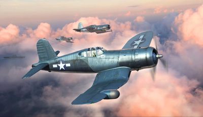 F4U-2 Corsair 1/48 #80385 by Hobby Boss