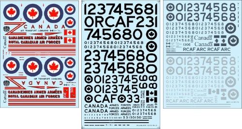 Canadian RCAF/CAF CC-130 Hercules 1/72 Decals