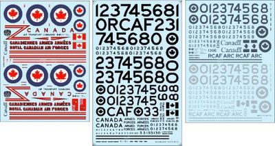Canadian RCAF/CAF CC-130 Hercules 1/72 Decals