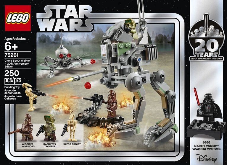 Lego Star Wars: Clone Scout Walker – 20th Anniversary Edition 75261