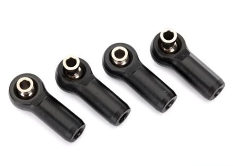 Traxxas Rod ends (4) (assembled with steel pivot balls) - TRA7797