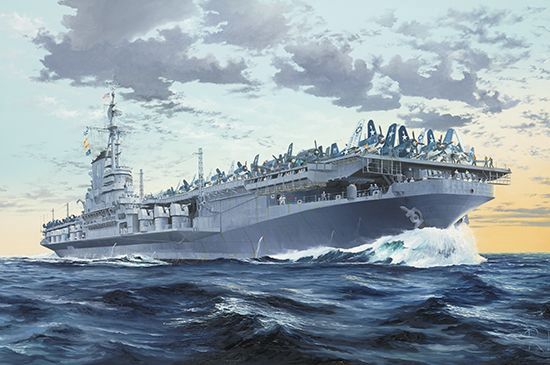 USS Midway CV-41 1/350 #05634 by Trumpeter