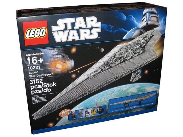 Lego Star Wars: UCS Super Star Destroyer 10221 (USED)