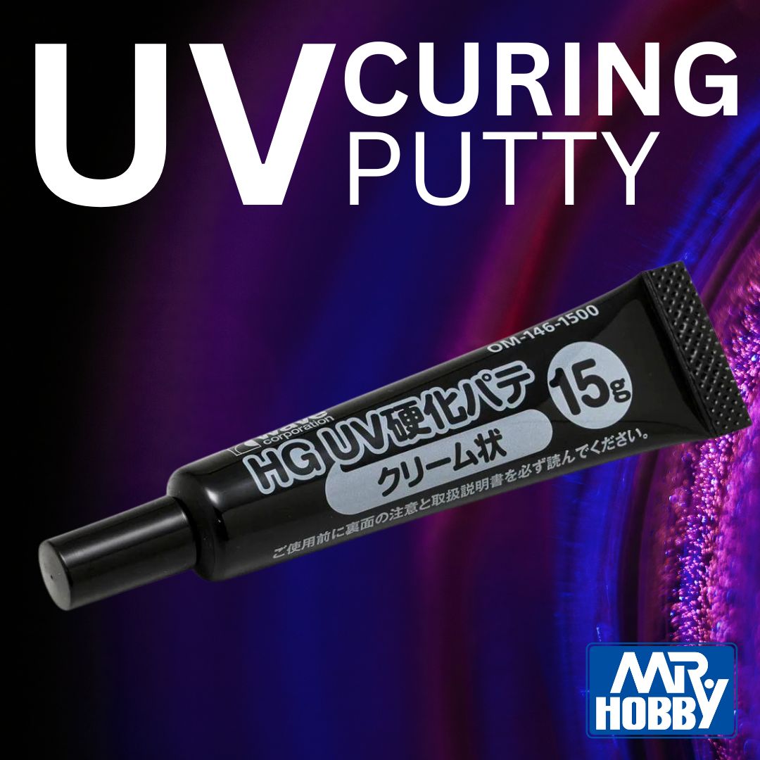 Mr. Hobby Mr. UV Curing Clear Putty (10g) P130