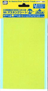 Mr. Hobby Mr. Masking Sheet Round/Triangle GT71