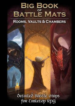 Big Book of Battle Mats: Rooms, Vaults &amp; Chambers LBM042