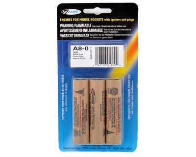 Estes A8-0 Rocket Engine Booster Stage