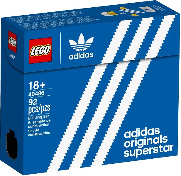 Lego Expert: Mini Adidas Originals Superstar 40486