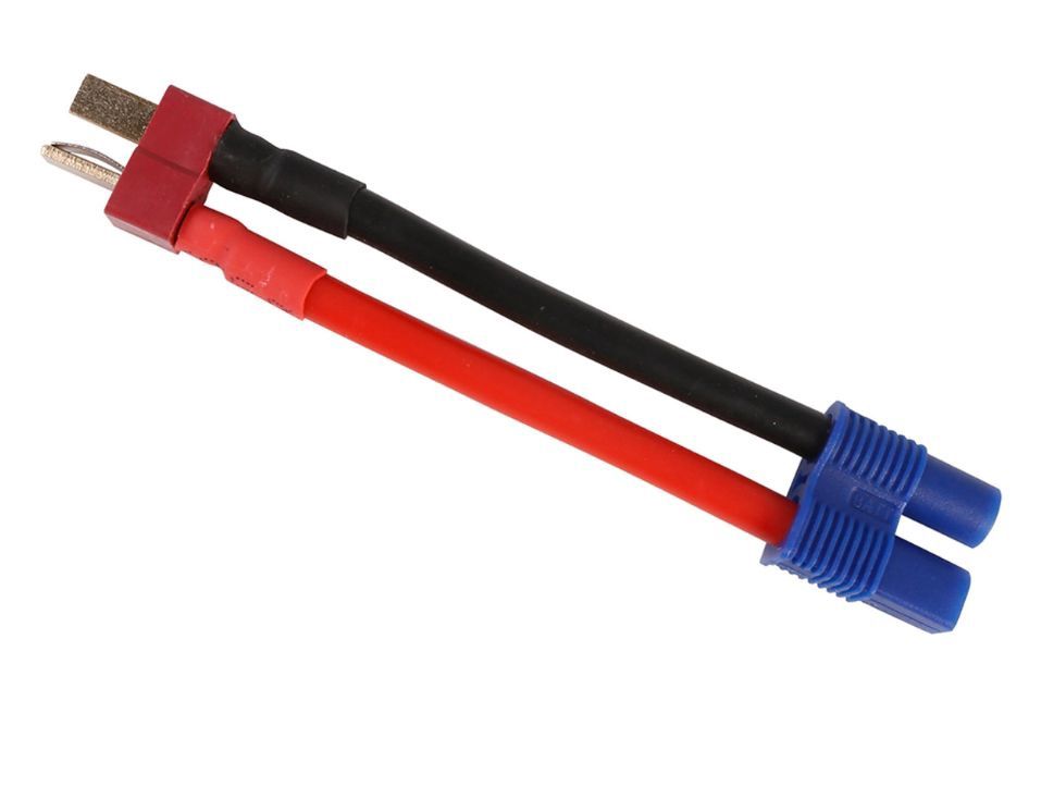 Gens Ace Deans (T-Plug) Male To EC3 Female Adapter Cable GEADM2E3F