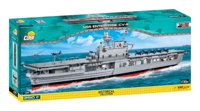 Cobi Historical Collection WWII: 4815 Ships Ws Uss Enterprise 2510 PCS