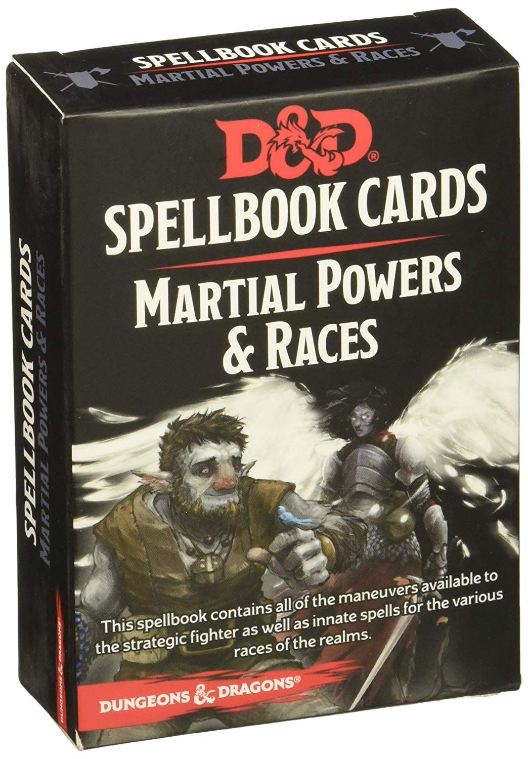 D&amp;D Spellbook Cards: Martial Powers &amp; Races