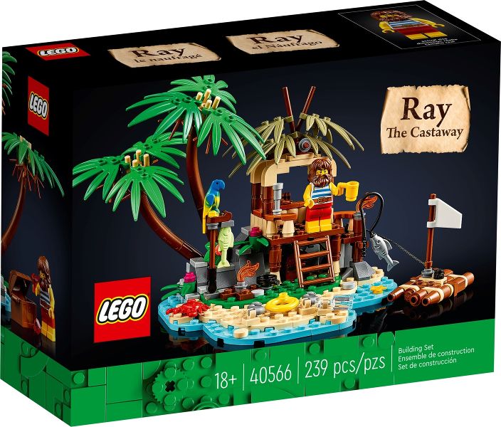 Lego Ideas: Ray the Castaway 40566
