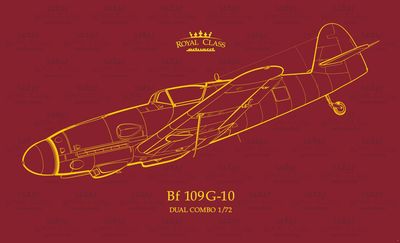 Bf 109G-10 &amp; G-14/AS Dual Combo Royal Class Edition 1/72 #R0022 by Eduard