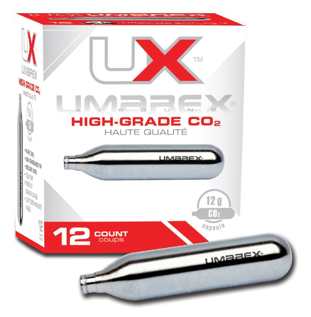 Umarex 12g CO2 Cylinders (12 pcs) - UMX2252533