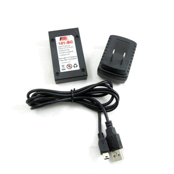 Flysky 3.7V USB Charger for TGY-B1700, (HK GT2B &amp; TGY-i10) - FLYFS-101BC