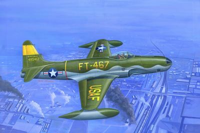 RF-80A Shooting Star Fighter 1/48 #81724 by Hobby Boss