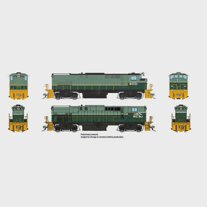 Rapido 033024 HO M420 + M420B (DC/Silent): BCR - Two-Tone Green Scheme: #641 + #681