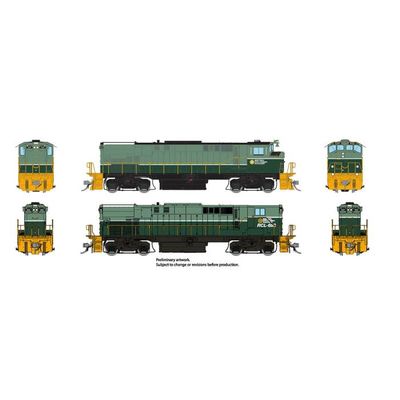 Rapido 033525 HO M420 + M420B (DC/DCC/Sound): BCR - Two-Tone Green Scheme: #644 + #683