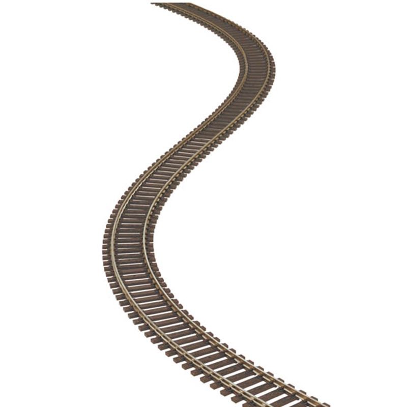 Atlas Track Super Flex 3' HO Scale Code 83 Brown (5/pk)