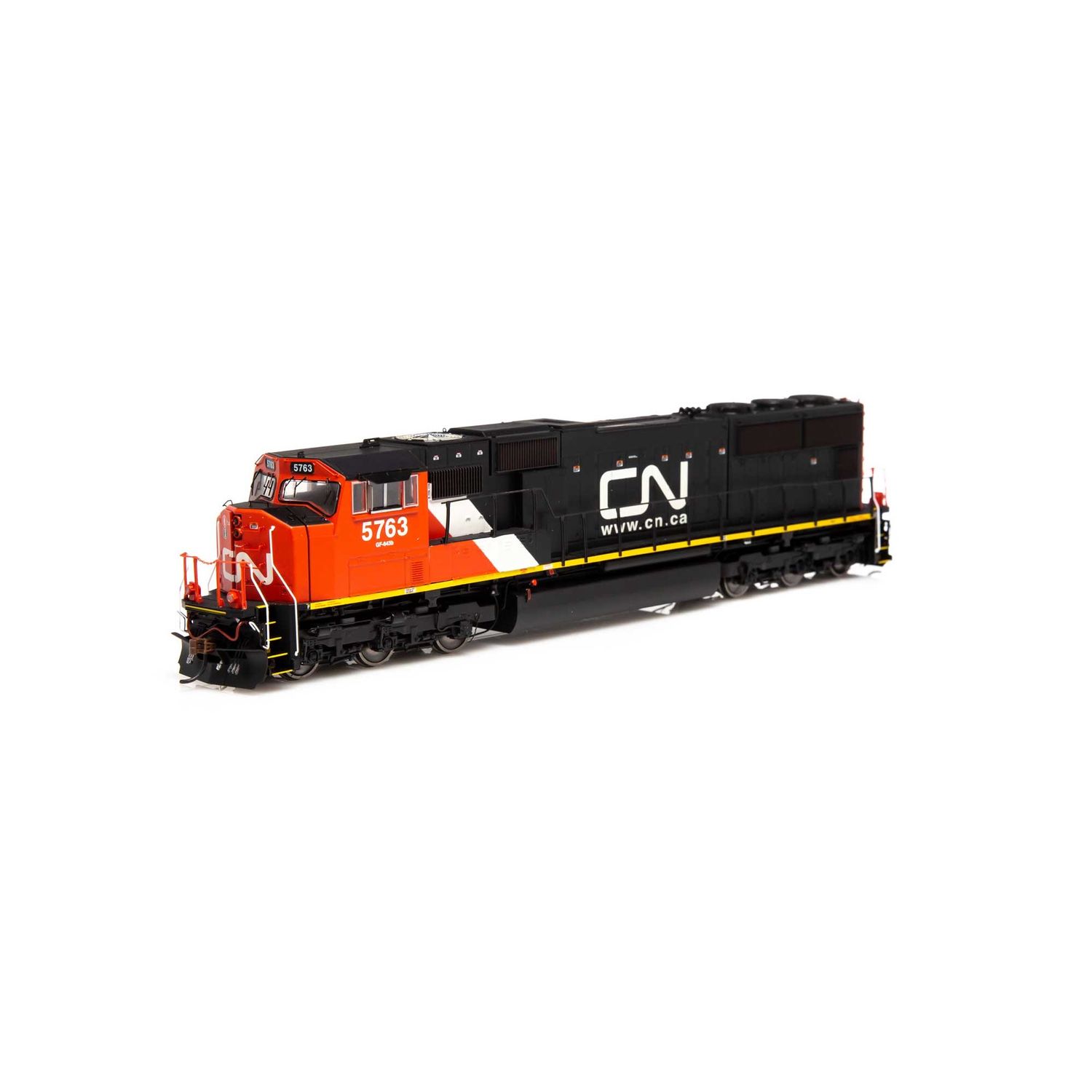 Athearn SD75I, CN/Web Address Logo #5763 [HO]