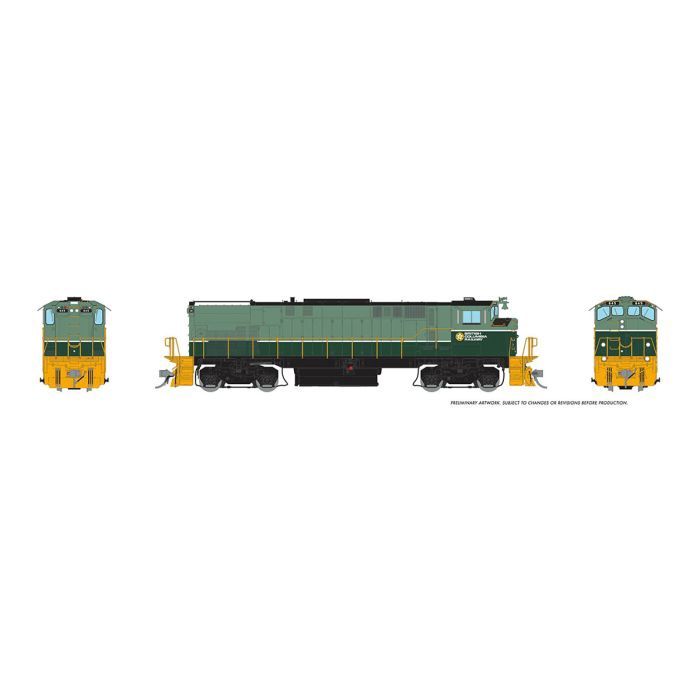 Rapido 033527 HO M420 (DC/DCC/Sound): BCR - Two-Tone Green Scheme: #646