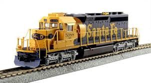 KATO HO EMD SD40-2 Mid Production AT&amp;SF #5088 w/DCC