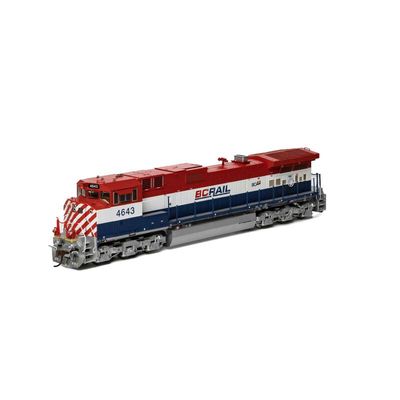HO G2 Dash 9-44CWL w DCC &amp; Sound BCR #4642