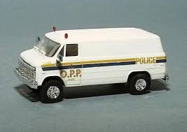 Trident Miniatures HO 1:87 Scale Vehicle 90317 Chevrolet Cargo Van Ontario Provincial Police Trident Miniatures HO 1:87 Scale Vehicle 90317 Chevrolet Cargo Van Ontario Provincial Police