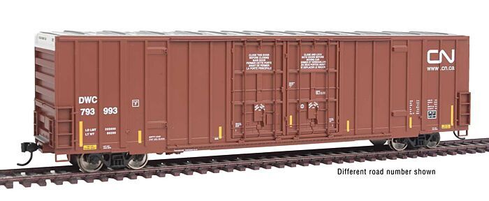 Walthers 60' High Cube Plate F Boxcar - Ready to Run Canadian National #794134