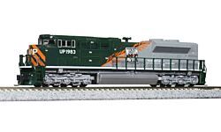 EMD SD70ACe - DCC - Union Pacific 1983 (Western Pacific Heritage Scheme, silver, green) (N Scale)