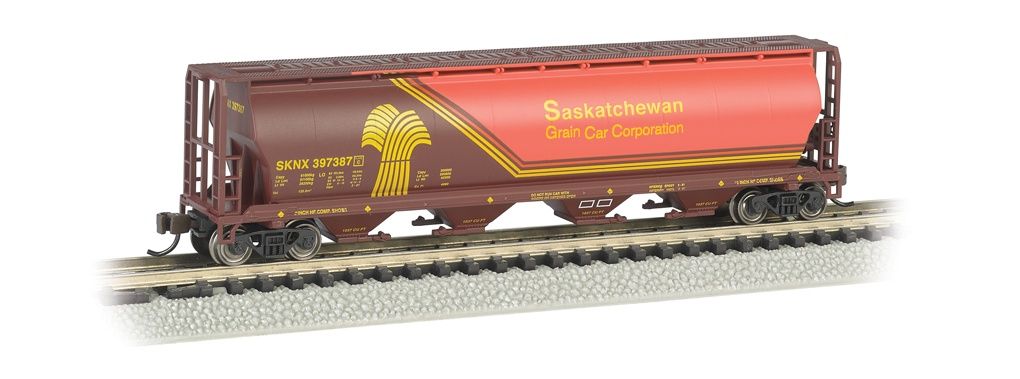 4-BAY Grain Hopper - (N) Saskatchewan Wheat Herald