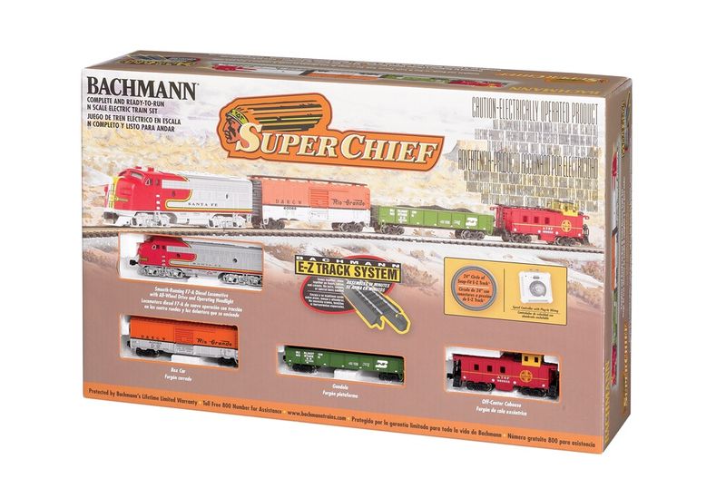 Super Chief Ready-to-Run Electric Train Set [N]