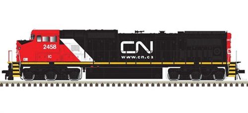 N GE Dash 8-40CW LokSound and DCC Master Gold Canadian National IC