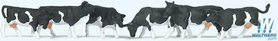 Cows, Black Markings N Scale