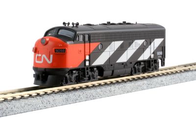 N EMD F7A Locomotive - CN #9098 w/ DCC Installed