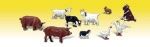 Woodland Scenics Barnyard Animals (N) WOO2202
