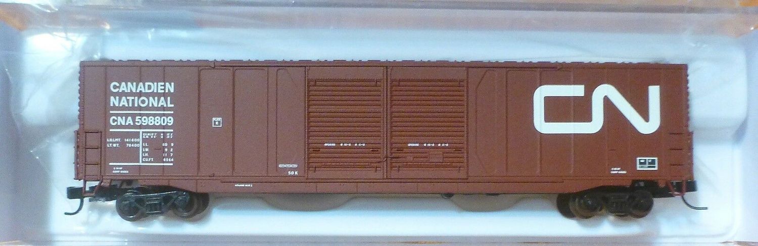 [N] Atlas 50 001 994  ACF 60' Double Door Auto Parts Box Car CN #598809