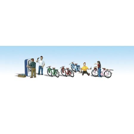 Woodland Scenics Bicycle Buddies (N) WOO2194