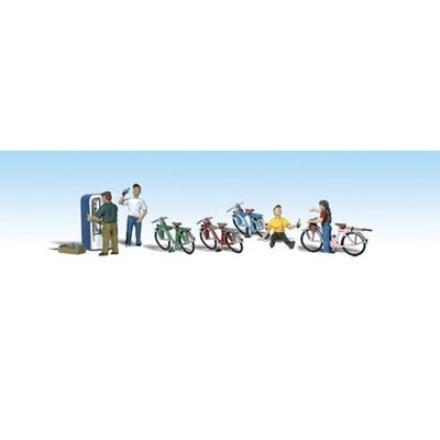 Woodland Scenics Bicycle Buddies (N) WOO2194