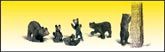 Woodland Scenics Black Bears (N) WOO2186