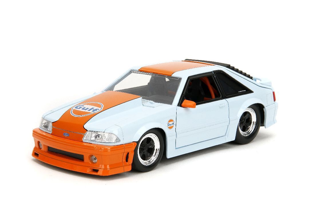 Jada BIGTIME Muscle 1989 Ford Mustang GT - Gulf Oil 1/24 #35208