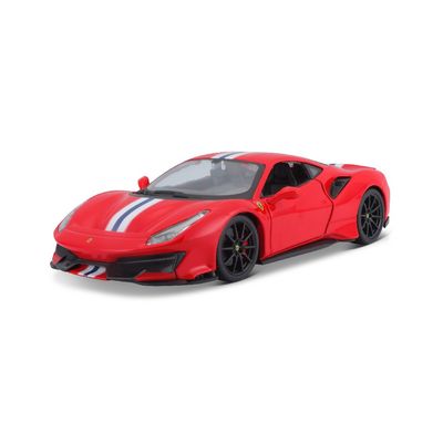 Bburago 1/24 R&amp;P Ferrari 488 Pista (Red) - BUR18-26026
