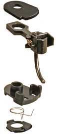 Kadee Quality Products #33 Plastic-Shank Coupler Magne-Matic(R) (2 pair)