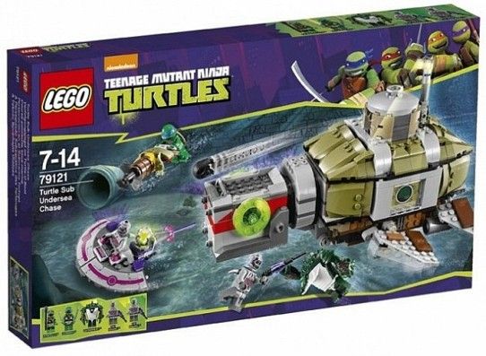 Lego Teenage Mutant Ninja Turtles: Turtle Sub Undersea Chase 79121