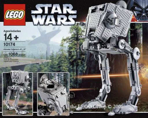 Lego Star Wars: Imperial AT-ST - UCS 10174 (Box has wear and warping - seals are not perfect)