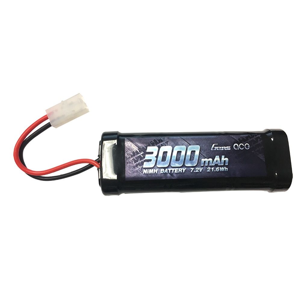 Gens Ace - 250 - 3000mAh 6 Cell 7.2V Nimh Gens Ace - 250 - 3000mAh 6 Cell 7.2V Nimh