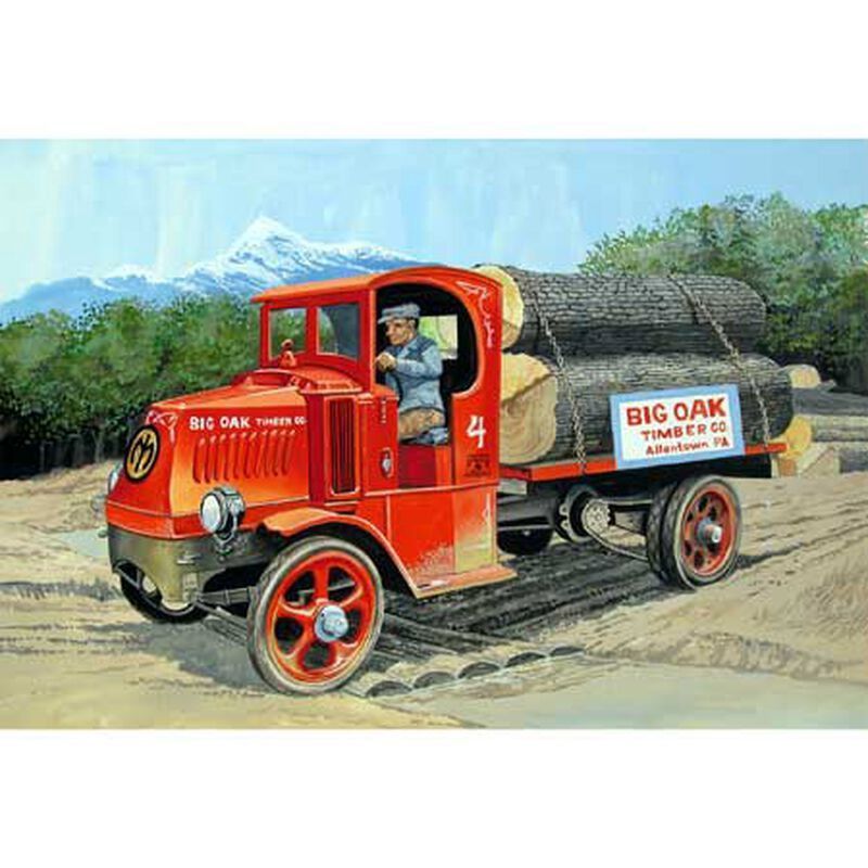 1926 Mack Bulldog Log Hauler 1/24 Model Truck Kit #2401 by Atlantis