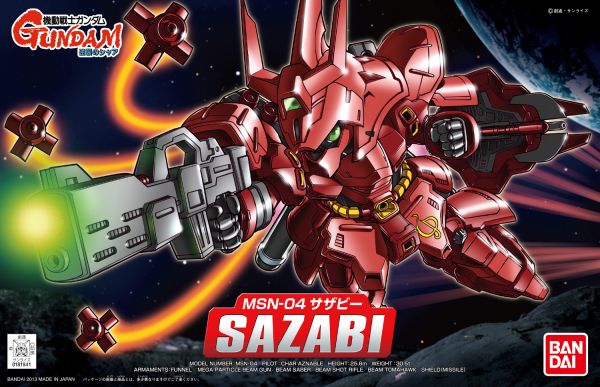 SD BB Senshi #382 Sazabi #5058280 by Bandai