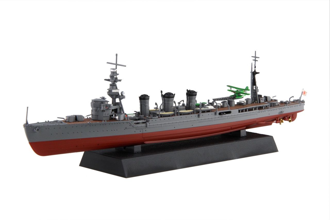 NX-17 EX-201 IJN Light Cruiser Kuma 1942 (w/Photo-Etched Parts) 1/700 #461021 by Fujimi